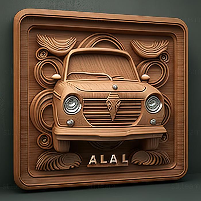 3D model Fiat Albea (STL)